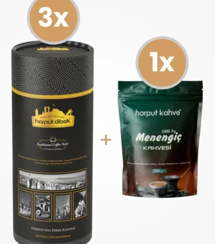 Harput Dibek Kahvesi 3X1000 Gr (200gr Menengiç Hediyeli)